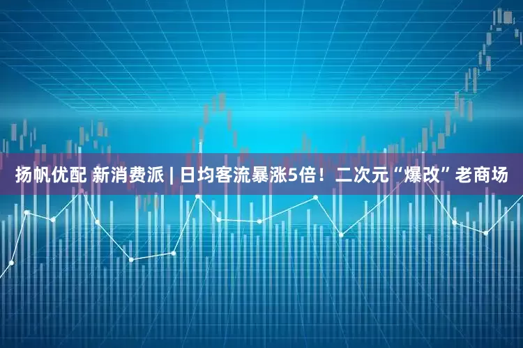 扬帆优配 新消费派 | 日均客流暴涨5倍！二次元“爆改”老商场